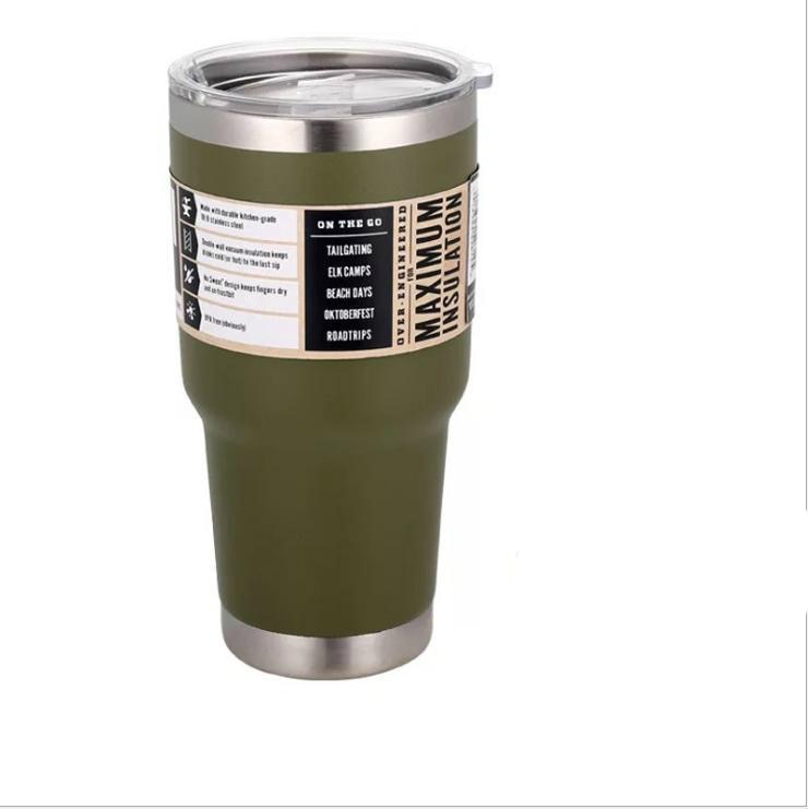 20/30oz Travel Coffee Mug Stainless Steel Thermos Tumbler Water Cup Vacuum Flask Thermo Cups Bottle Thermocup Garrafa Termica