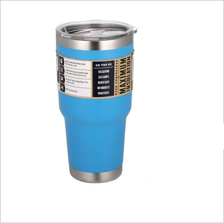 20/30oz Travel Coffee Mug Stainless Steel Thermos Tumbler Water Cup Vacuum Flask Thermo Cups Bottle Thermocup Garrafa Termica