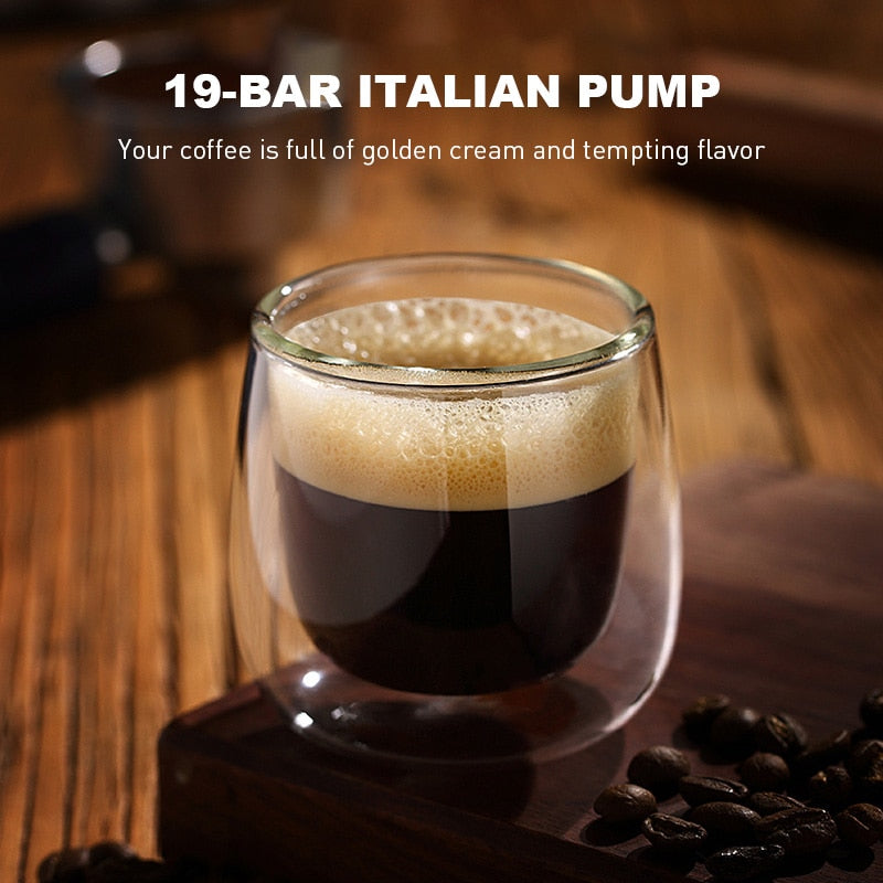 JASSY Automatic Espresso Coffee Machine | Latte Coffee Maker | All-in-one Espresso Machine | With Milk Froth