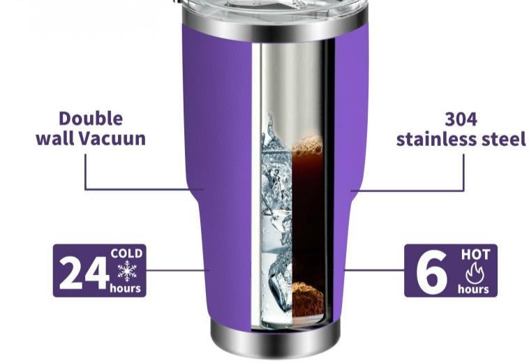 20/30oz Travel Coffee Mug Stainless Steel Thermos Tumbler Water Cup Vacuum Flask Thermo Cups Bottle Thermocup Garrafa Termica