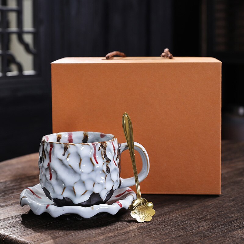 Vintage Japanese Mug Kiln Transformed Handmade Ceramic Stoneware Coffee Cup