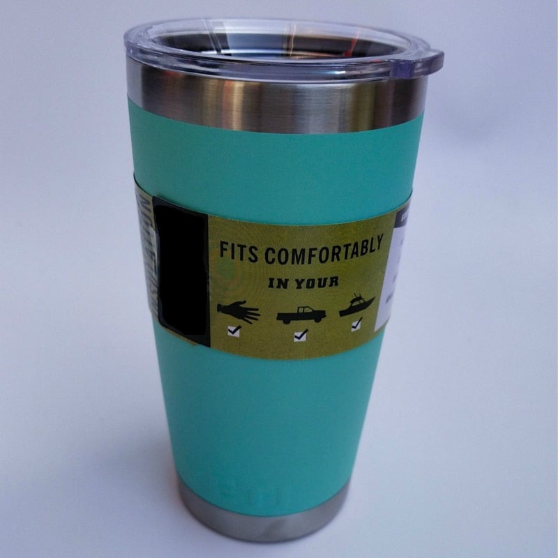 20/30oz Travel Coffee Mug Stainless Steel Thermos Tumbler Water Cup Vacuum Flask Thermo Cups Bottle Thermocup Garrafa Termica