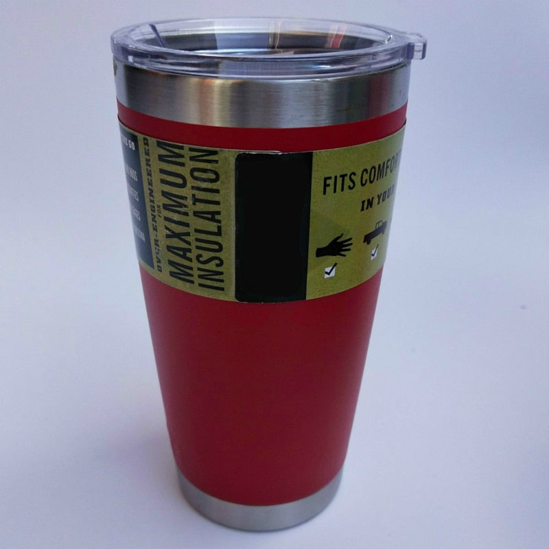 20/30oz Travel Coffee Mug Stainless Steel Thermos Tumbler Water Cup Vacuum Flask Thermo Cups Bottle Thermocup Garrafa Termica