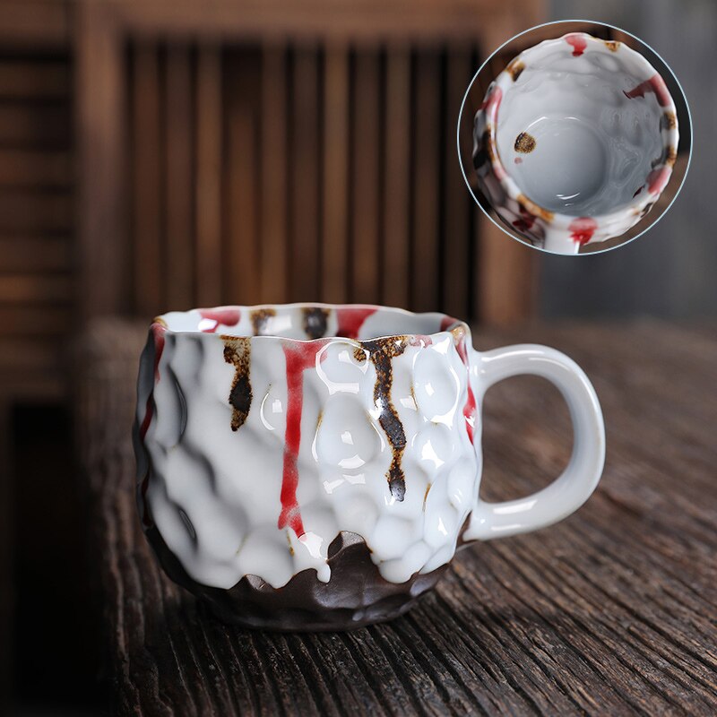 Vintage Japanese Mug Kiln Transformed Handmade Ceramic Stoneware Coffee Cup