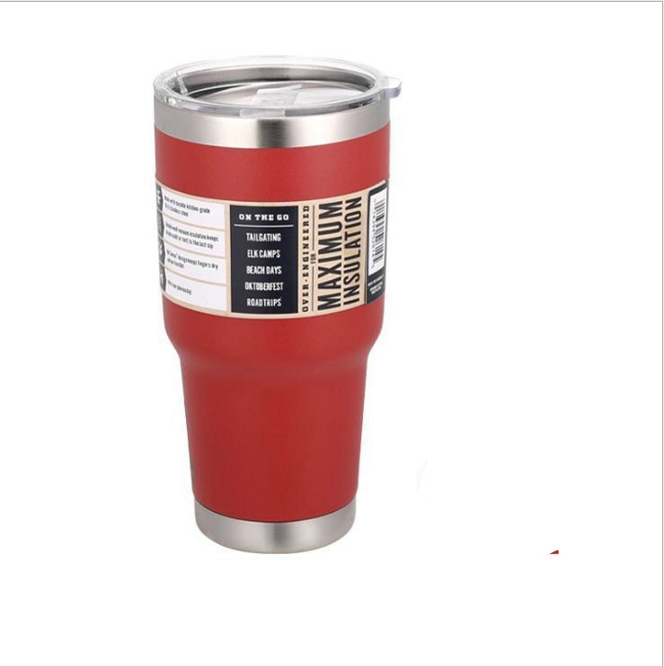 20/30oz Travel Coffee Mug Stainless Steel Thermos Tumbler Water Cup Vacuum Flask Thermo Cups Bottle Thermocup Garrafa Termica