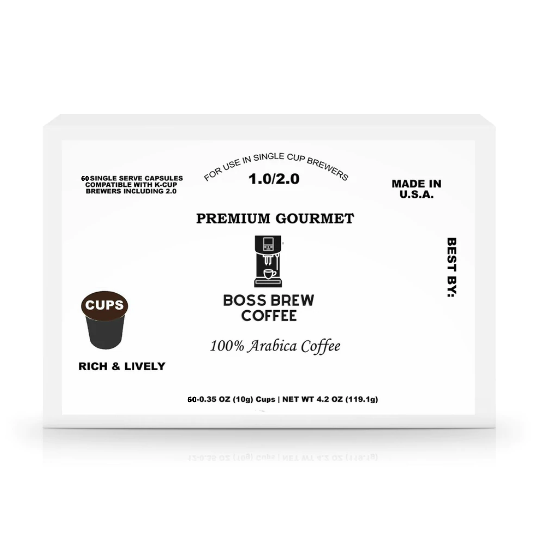 60-Pack Single Coffee Capsules