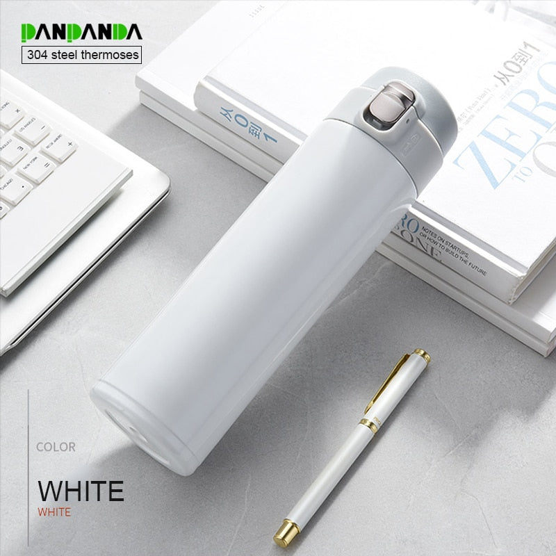 PANPANDA Outdoor Vacuum thermoses Bottle Portable Vacuum Flask Insulated Water Bottle BPA Free Food Thermos Travel Coffee Mug