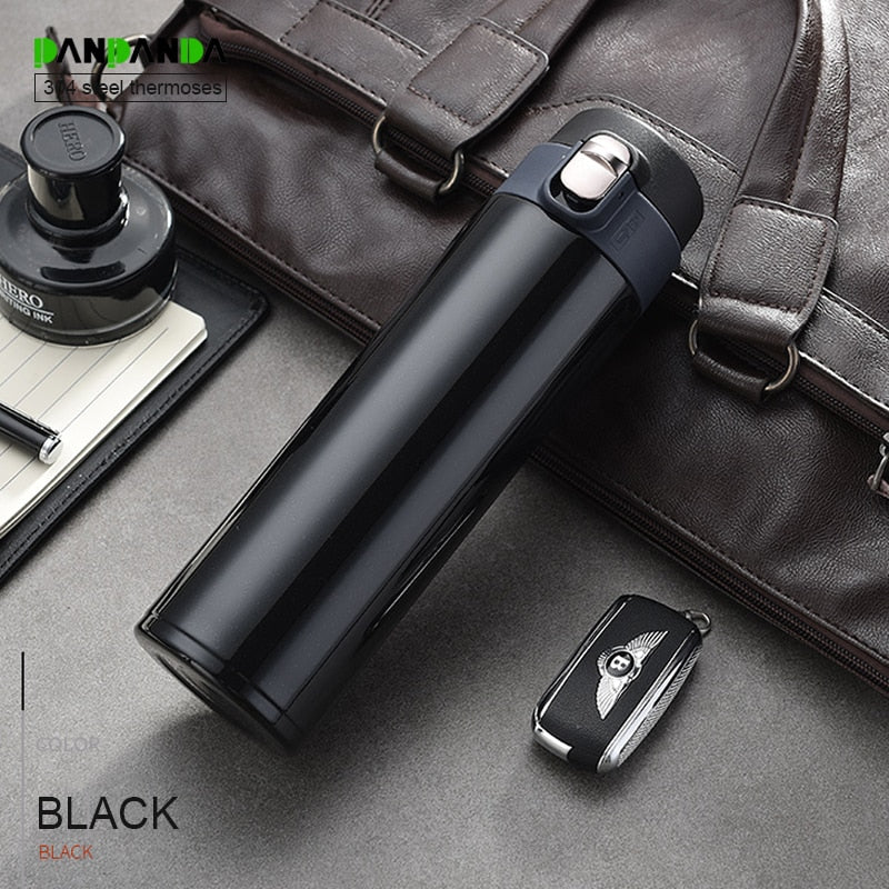 PANPANDA Outdoor Vacuum thermoses Bottle Portable Vacuum Flask Insulated Water Bottle BPA Free Food Thermos Travel Coffee Mug
