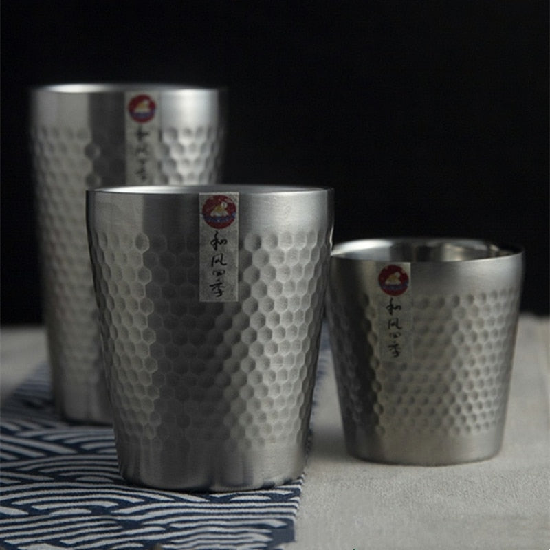 Diamond Stainless Steel Coffee Mug