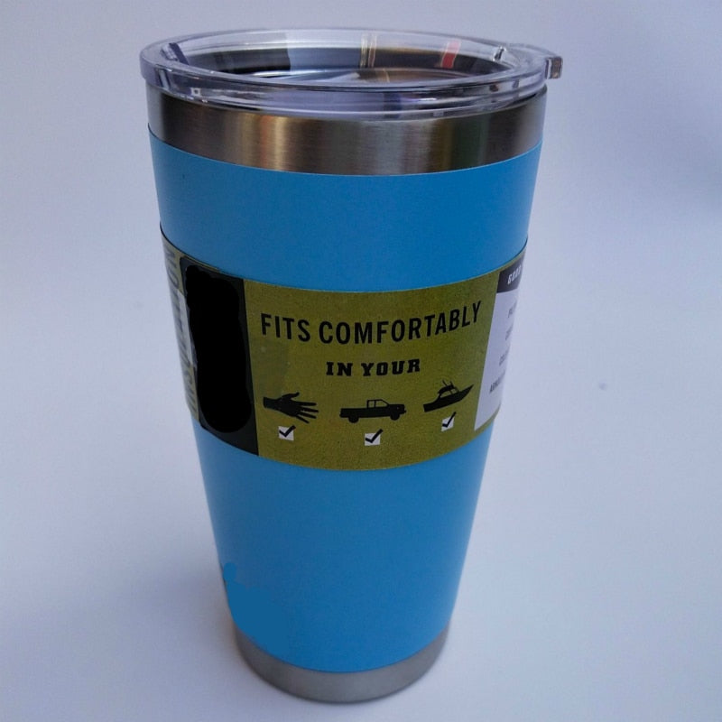 20/30oz Travel Coffee Mug Stainless Steel Thermos Tumbler Water Cup Vacuum Flask Thermo Cups Bottle Thermocup Garrafa Termica