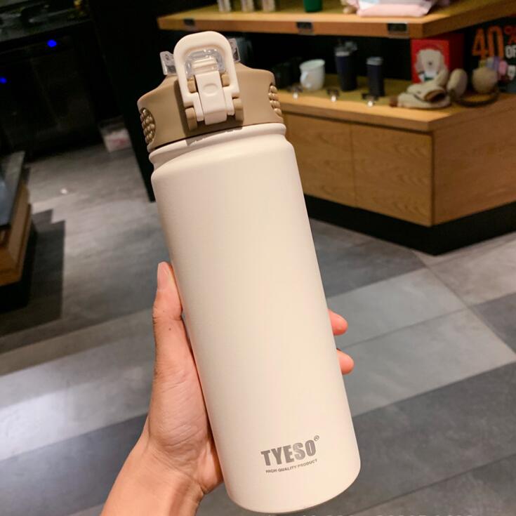 Large Stainless Steel Travel Thermos Bottle for Coffee Tea Water Double Wall Vacuum Insulated, 25Oz, 36 Hour Hot + 48 Hour Cold