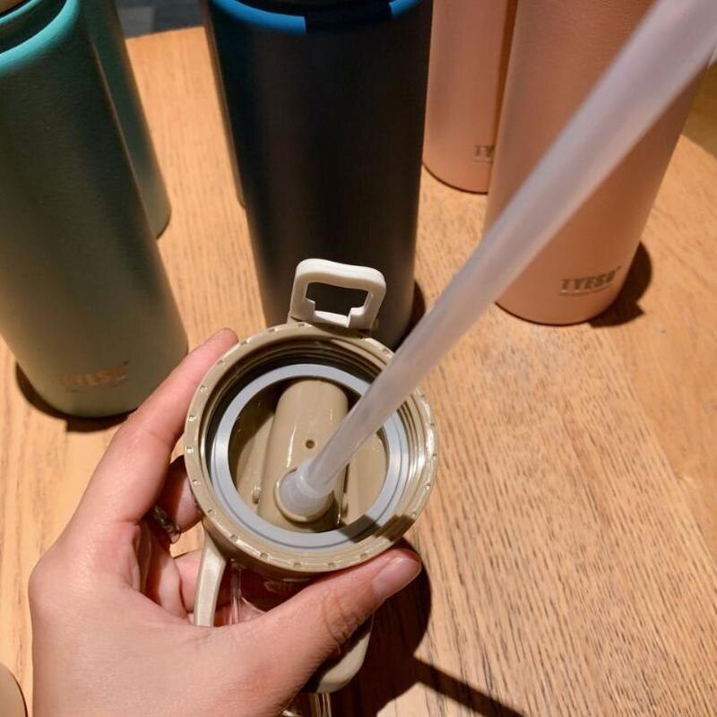 Large Stainless Steel Travel Thermos Bottle for Coffee Tea Water Double Wall Vacuum Insulated, 25Oz, 36 Hour Hot + 48 Hour Cold