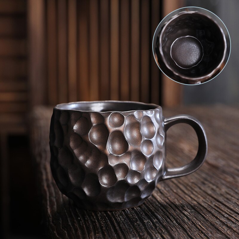 Vintage Japanese Mug Kiln Transformed Handmade Ceramic Stoneware Coffee Cup