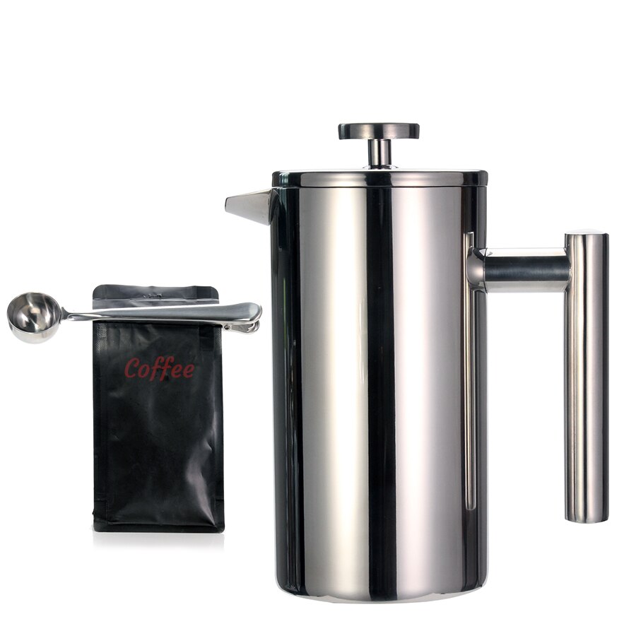 Best French Press Coffee Maker - Double Wall 304 Stainless Steel