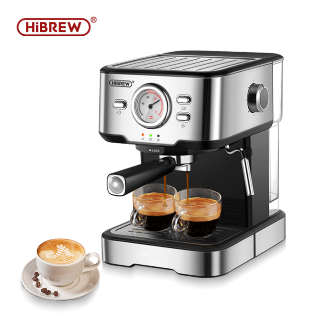 HiBREW Coffee Maker Slim Cafetera 19 Bar
