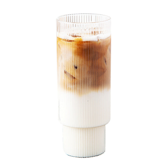 207ml/350ml American Glass Cup Coffee Mug Cup Heat-resistant Glass Cups Transparent Tea For Drinking Milk Coffee Beer Tea Juice