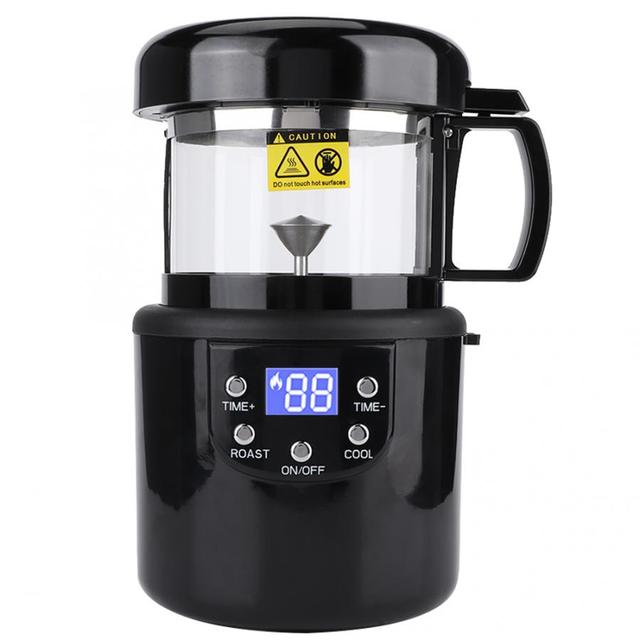 80-100g CE/CB Home Coffee Roaster Electric Mini No Smoke Coffee Beans Baking Roasting Machine 220-240V 1400W
